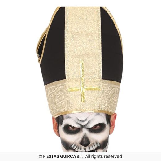 Disfraz papa zombi halloween adulto