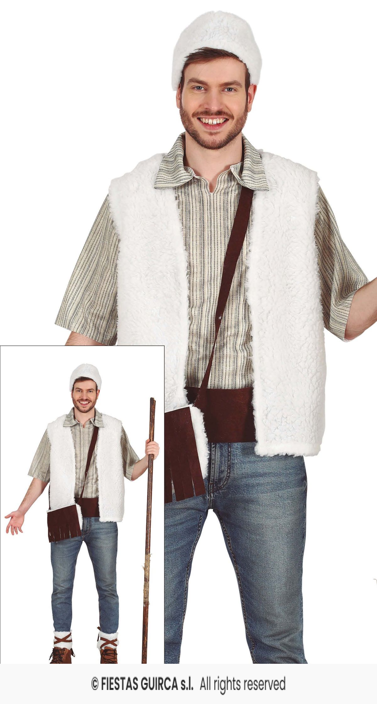 Disfraz Pastor adulto L