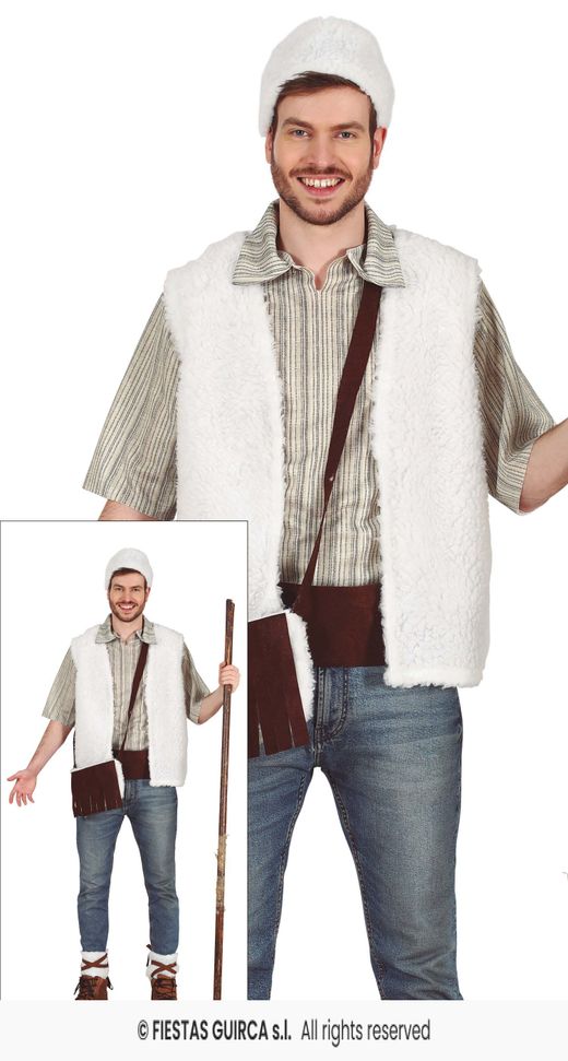 Disfraz Pastor adulto