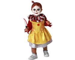 Disfraz Payasa Halloween Bebe