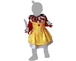 Disfraz Payasa Halloween Bebe
