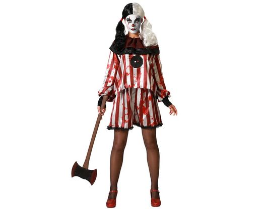 Disfraz Payasa Halloween de mujer