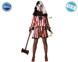 Disfraz Payasa Halloween de mujer