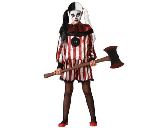 Disfraz Payasa Halloween de niña