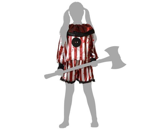 Disfraz Payasa Halloween de niña