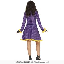 Disfraz payasa joker mujer