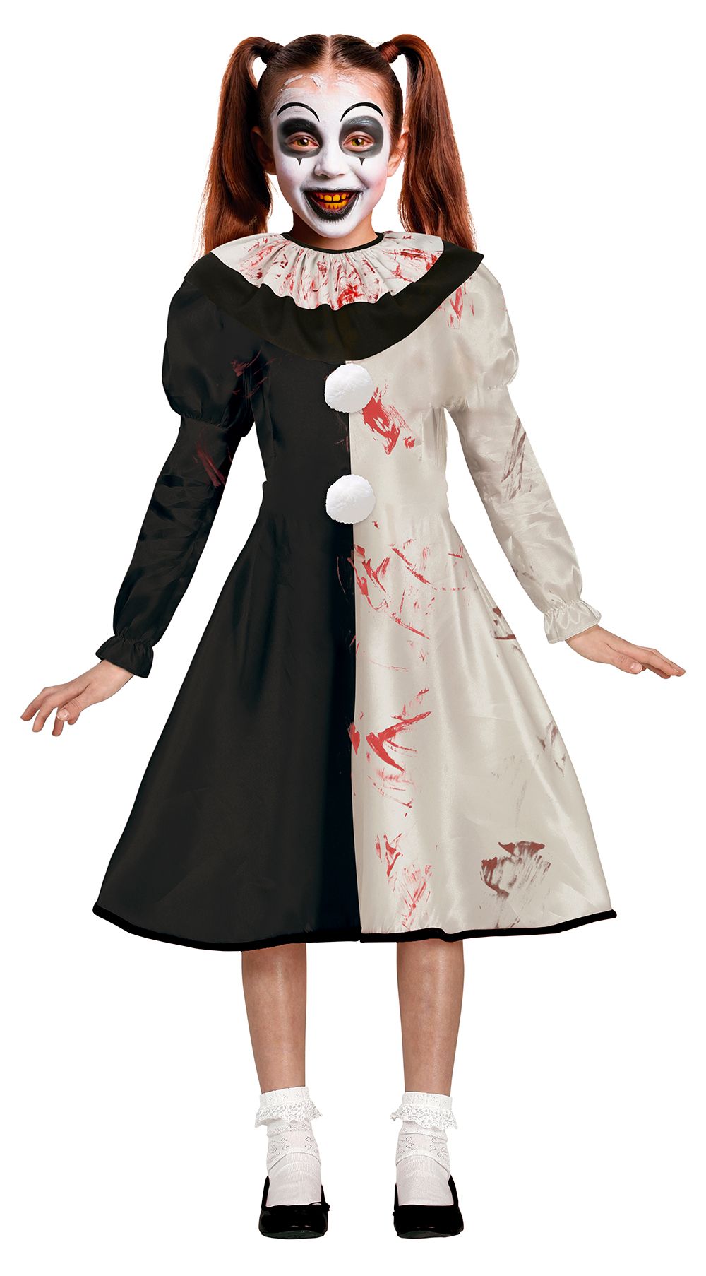 Disfraz payasa terrorifico infantil Talla 10-12