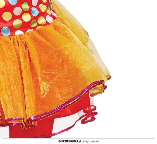 Disfraz payasa infantil