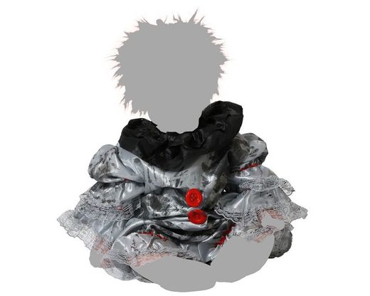 Disfraz para bebé infantil payaso gris