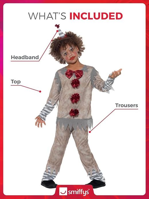 Disfraz Payaso Halloween terror infantil