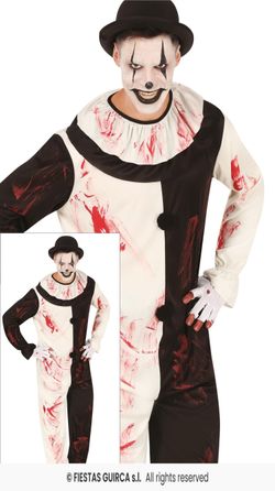 Disfraz payaso terror halloween