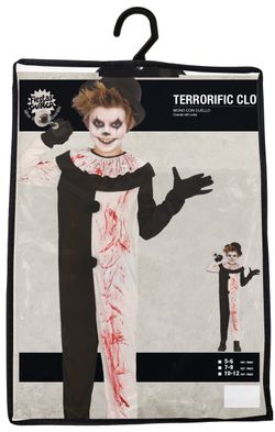 Disfraz payaso terrorifico infantil