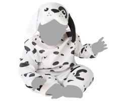 Disfraz perro dalmata bebé