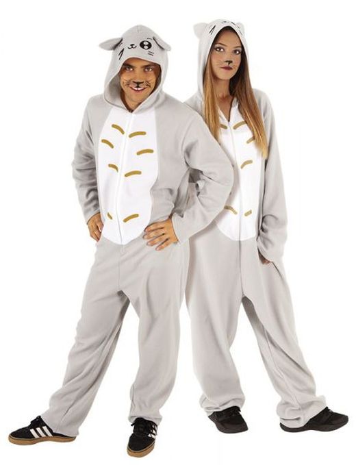 Disfraz pijama gato unisex