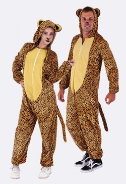 Disfraz pijama leopardo unisex