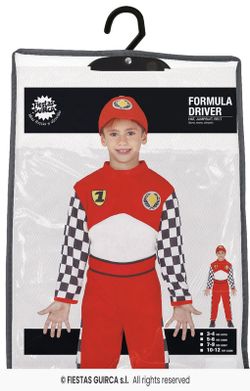 Disfraz Pilito de carreras formula 1