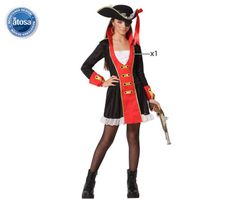 Disfraz pirata niña infantil