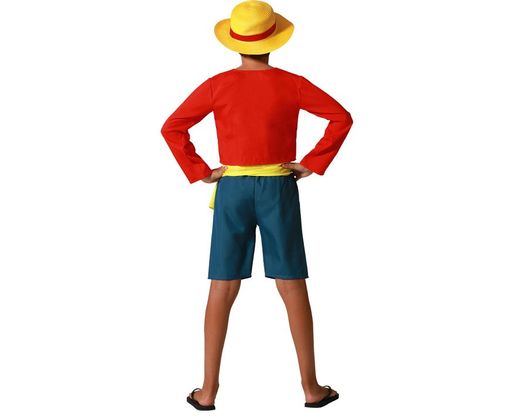 Disfraz Pirata Rojo Manga Infantil