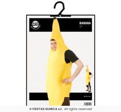 Disfraz Plátano adulto