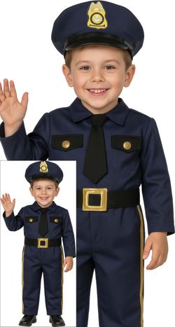 Disfraz Policía bebe