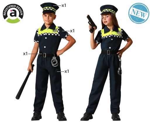 Disfraz Policia Infantil unisex