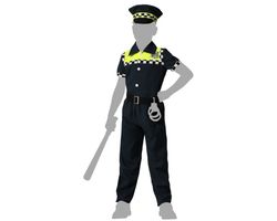 Disfraz Policia Infantil unisex