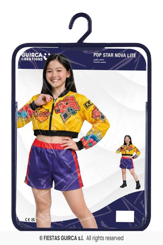Disfraz Pop Star K-pop Rumi