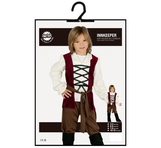 Disfraz Posadero-Mesonero infantil