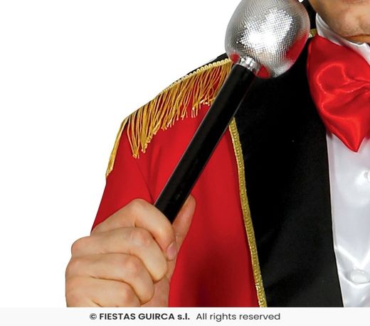 Disfraz presentador-domador de circo adulto