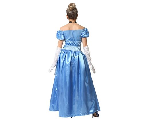 Disfraz princesa azul