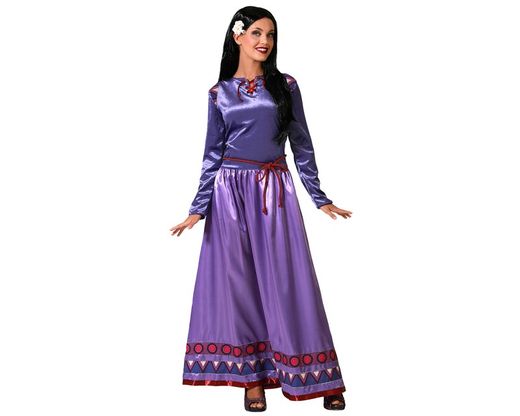 DISFRAZ PRINCESA DE CUENTO MORADO ADULTA