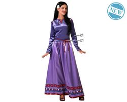 DISFRAZ PRINCESA DE CUENTO MORADO ADULTA
