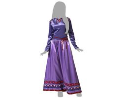 DISFRAZ PRINCESA DE CUENTO MORADO ADULTA