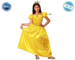 Disfraz Princesa Dorado Bella