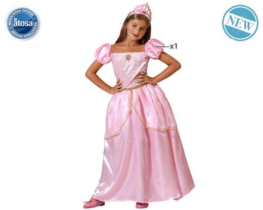 Disfraz Princesa Rosa Infantil
