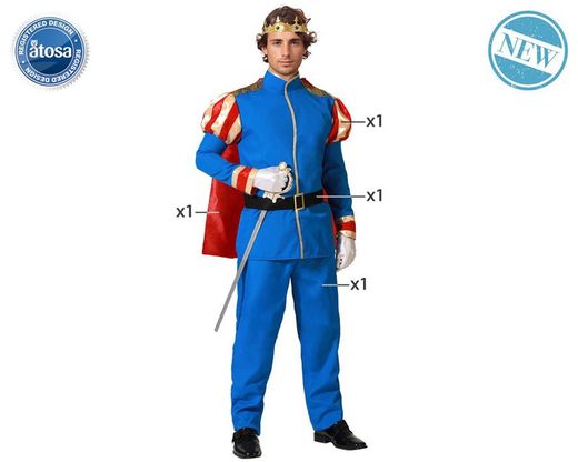 Disfraz Principe Azul Adulto