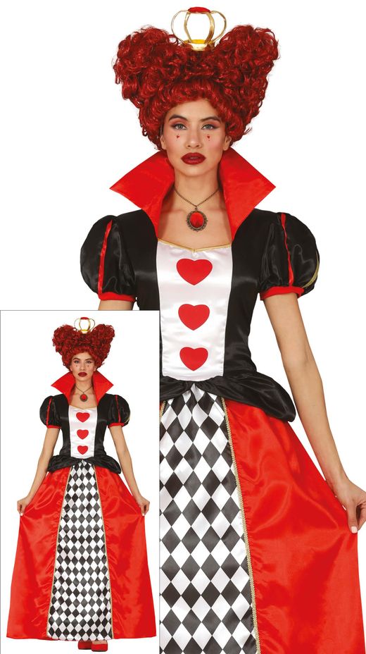 Disfraz Reina de Corazones adulta