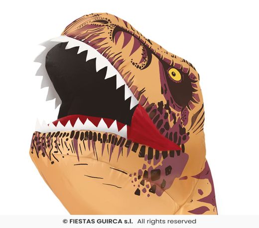 Disfraz Rex Hinchable adulto