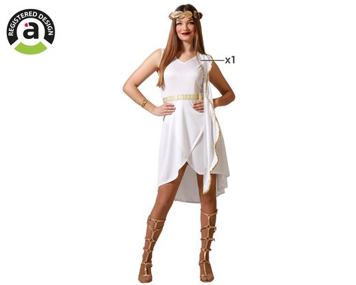 Disfraz Romana-Griega Dorado Adulta
