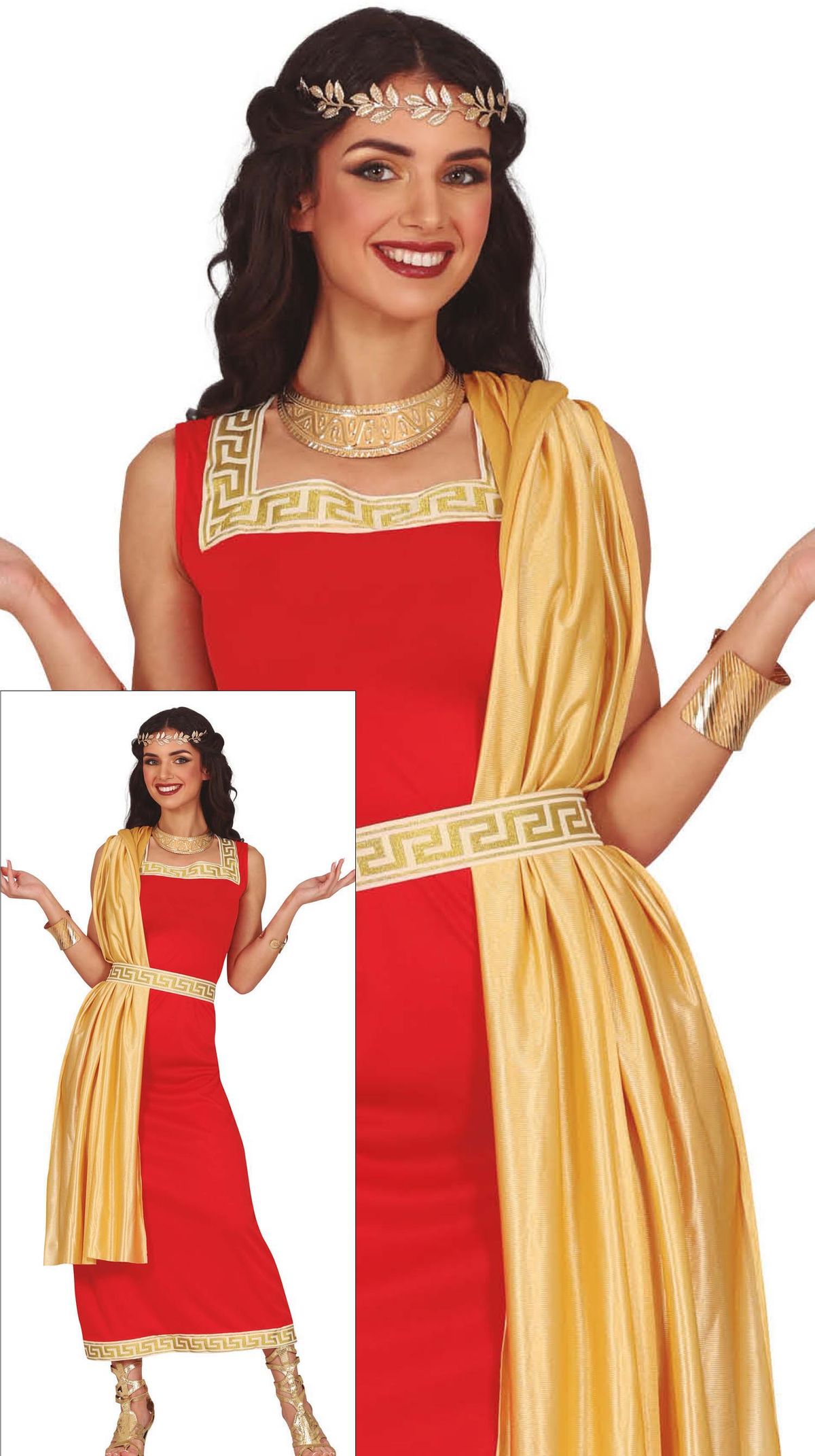 Disfraz Romana-Egipcia adulta L