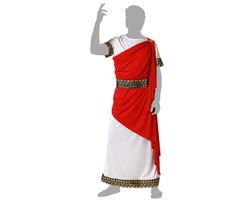 Disfraz Romano-Griego Rojo Adulto