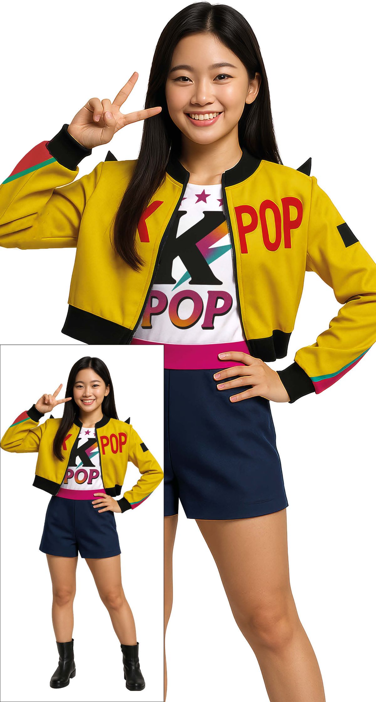 Disfraz Rumi K-POP adulta 14-16 años