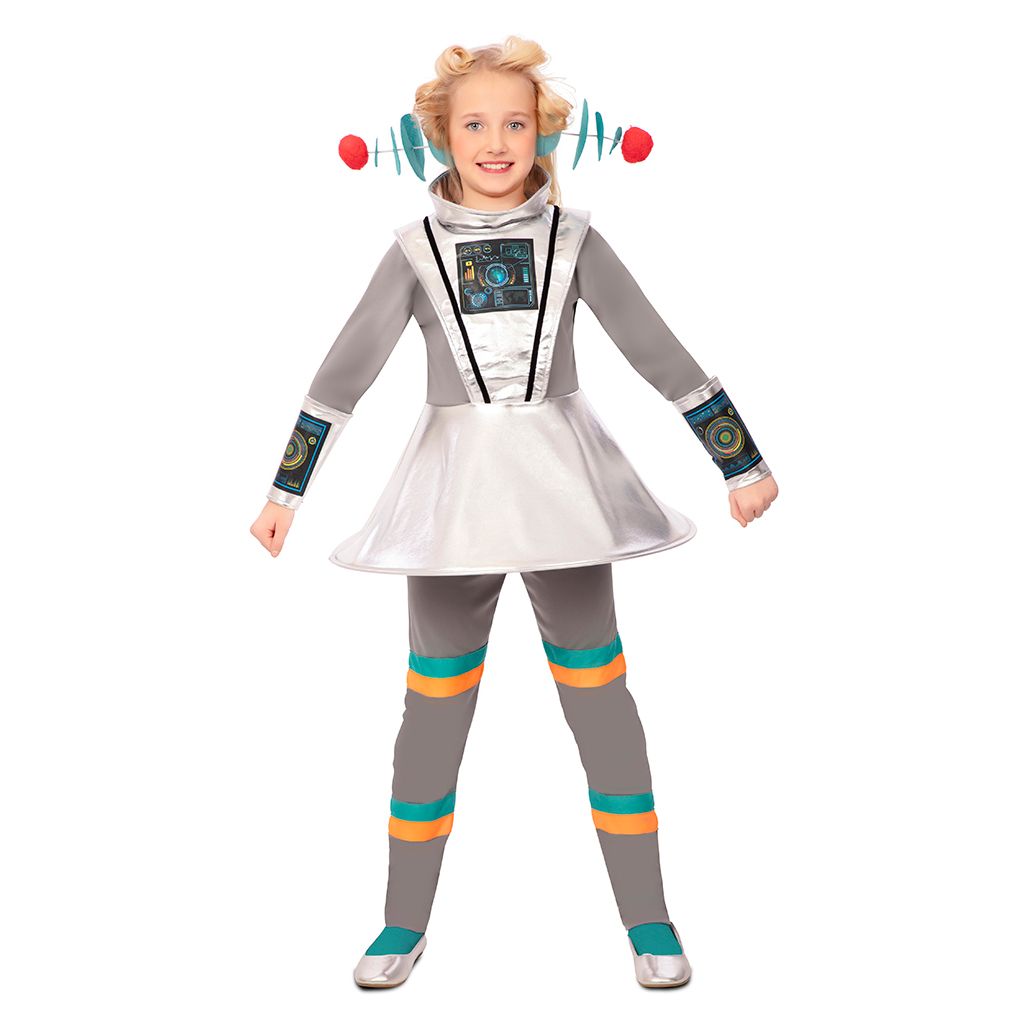 Disfraz spacegirl galáctico futurista infantil 10-12 años