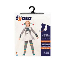 Disfraz spacegirl galáctico futurista infantil