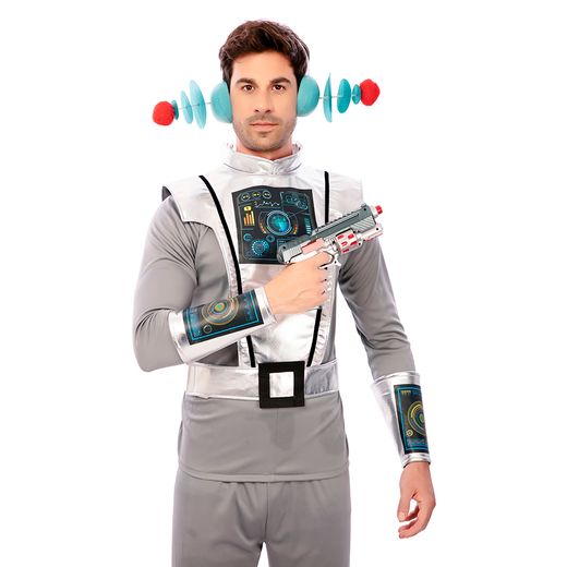 Disfraz spaceman galáctico futurista adulto