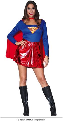 Disfraz super girl