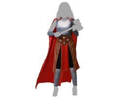 Disfraz super heroe comic rojo con capa mujer