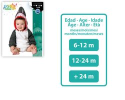 Disfraz tiburon bebé