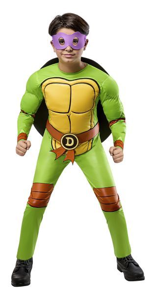 Disfraz tortugas ninja 4 en 1 deluxe infantil