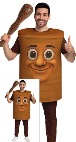 Disfraz Tung Tung Sahur adulto